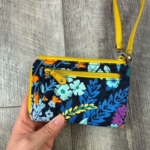 Vera Bradley Navy Anniversary Wristlet Wallet - Picture 4 of 11